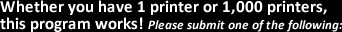 Please complete one of the following: